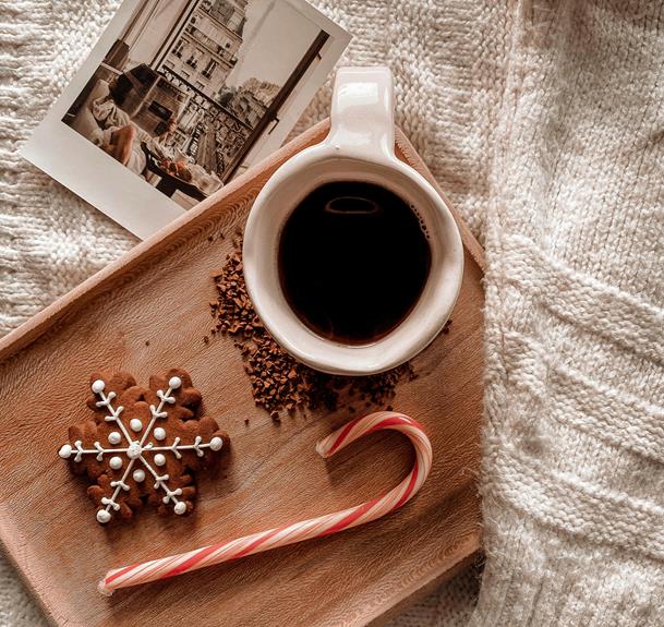 Peppermint Flavored Instant Coffee for the Holidays