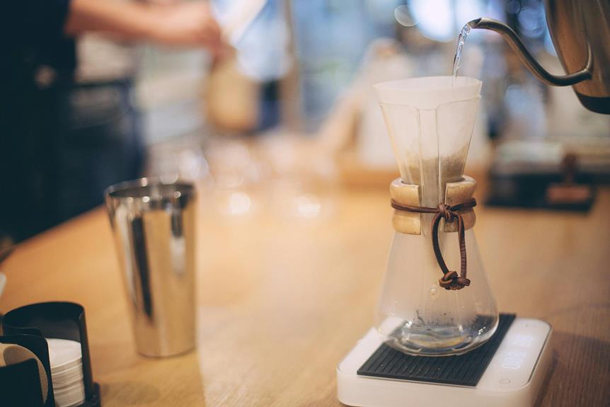 traditional stovetop coffee brewer